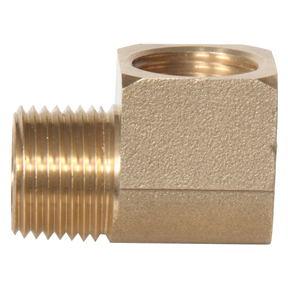 Midwest Control 281X4-P10 MPT 1/4 Brass Slotted Head Plug 10 Pack 
