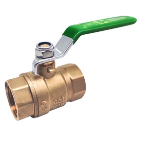 1&quot; FPT Lead-Free Brass Ball 
Valve 600 PSI