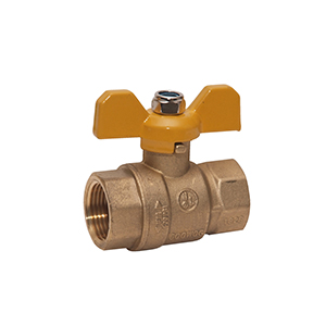 Midwest Control FBB-150NL 600 PSI CWP 1-1/2 FPT Lead-Free Brass Ball Valve Midwest-Control 